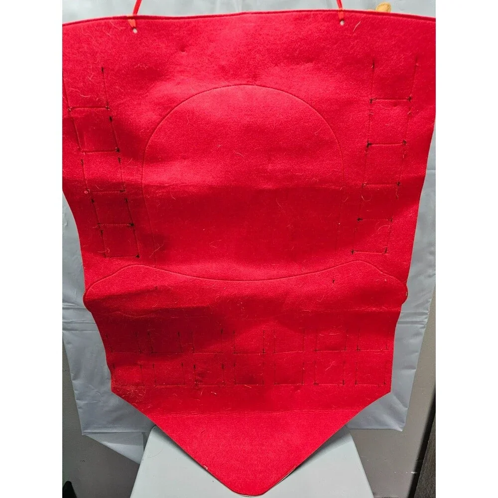 Corgi Christmas Advent Calendar Felt 24 Pocket Dog Countdown Wall Hanging